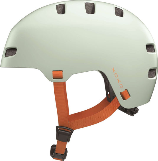 Abus fietshelm xoxo mint green s - 51-55 cm - lichtgroen - geschikt voor gebruik op elektrische fietsen - stadsfietsen - 370 g