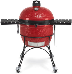 Kamadojoe kamado joe big joe ii – kamado bbq 61 cm – keramische houtskoolgrill met onderstel