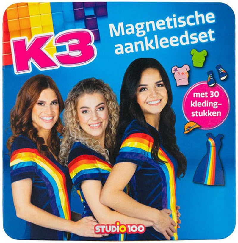Afbeelding laden in galerijviewer, K3 magnetisch aankleed reisspel
