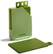 Muitomas snijplankenset - 4 snijplanken - antislip hoeken - hygiënisch vaatwasmachine bestendig - groen