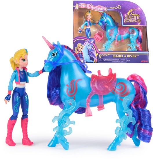 Unicorn academy - pop isabel en eenhoorn river