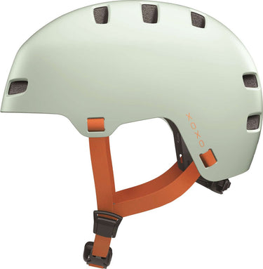 Abus fietshelm xoxo mint green m - 54-58 cm - lichtgroen - geschikt voor gebruik op elektrische fietsen - stadsfietsen - 400 g
