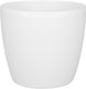 Elho brussels rond 30 - bloempot voor binnen - ø 29.5 x h 27.1 cm - wit