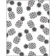 Embossing folder , ananas, afm 11x14 cm, dikte 2 mm, 1 stuk