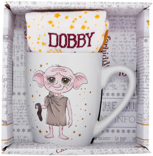 Harry potter dobby mok sokken unisex kop - meerkleurig - standard