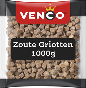 Venco zoute griotten - zoute drop - 1000g