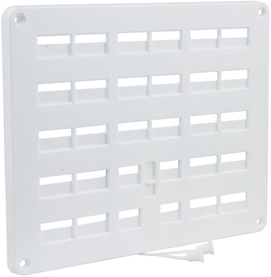 Star x starx luchtrooster met trekkoord - 200 x 250 mm - wit