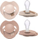 Difrax lovi fopspeen dynamisch - prime - 18+ maanden - beige bruin - 2 stuks