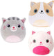 Koopman pluche dieren knuffel bolvormig 14 cm multi kleuren speelgoed.