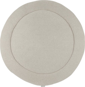 Meyco baby knit basic boxkleed rond - sand melange - ⌀95cm