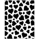 Embossing folder , harten, afm 11x14 cm, dikte 2 mm, 1 stuk
