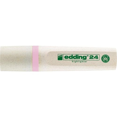 Tekstmarker edding 24 ecoline pastelroze