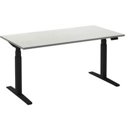 Zit-sta-bureau ceha ade2plhl148q9005w wit melamine, metaal