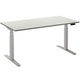 Zit-sta-bureau ceha ade2plhl148q9016w wit melamine, metaal