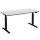 Zit-sta-bureau ceha ade2plhl168q9005w wit melamine, metaal