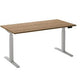 Zit-sta-bureau ceha ade2plhl208q9016ret eiken tabak melamine, metaal