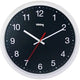 Wandklok viking rd3330w wit, zwart