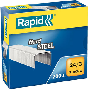 Rapid strong nietjes 24 8mm - 2000 stuks - staal