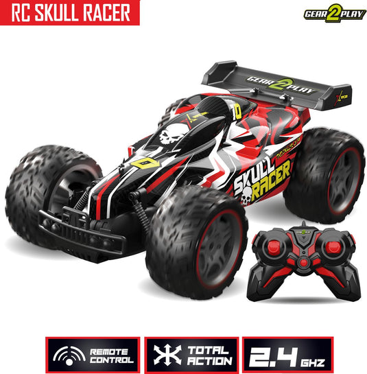 Gear2play rc skull racer bestuurbare auto 1:10