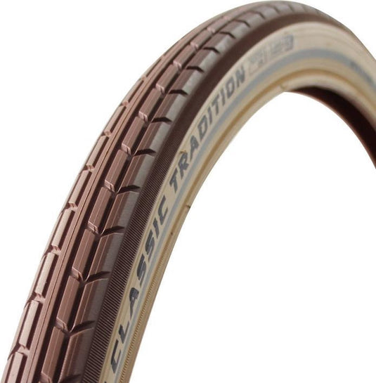 CST buitenband Tradition 28 x 1.75 br creme refl
