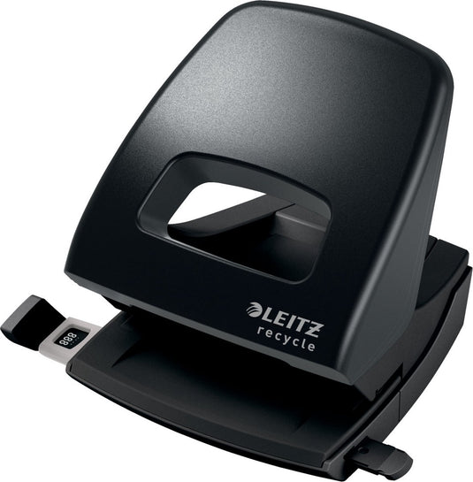 Leitz nexxt gerecyclede perforator - perforeert tot 30 vel - zwart