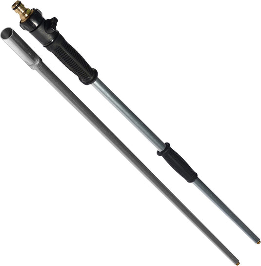 Carpoint telescopische verlengsteel 1-2 m met waterkraan