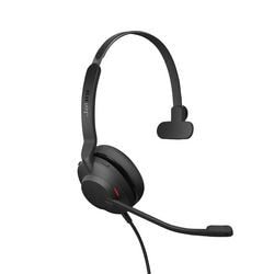 Headset jabra 30 uc evolve2 mono zwart