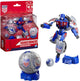 Transformers -speelgoed us soccer federation breakaway-actiefiguur van 14 cm, robotspeelgoed voor 8+