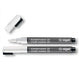 Merkloos sans marque sigel krijtstift - wit - ronde punt 1-2 mm - 2 stuks - si-ba178