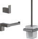 Plieger altea toiletset – wandmontage – compleet – geborsteld gunmetal
