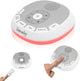 Lionelo babynap muziekdoosje nachtlampje 2-in-1 – 20 geluiden incl. witte ruis slaapliedjes – 11 lichtkleuren met dimfunctie – lovebeat hartslagopname – timer 15 30 60 min – compact draagbaar, batterij tot 24u