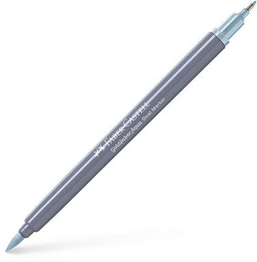 Faber-castell - aquarel marker goldfaber - water blauw 164 - brush 0,6mm - fc-164664
