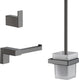 Plieger altea toiletset – wandmontage – compleet – geborsteld gunmetal