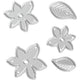 Stans- en embossing mallen, kleine planten, afm 2-5x1,2-5 cm, 1 stuk