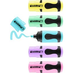 Tekstmarker edding 7 pastel beitelpunt