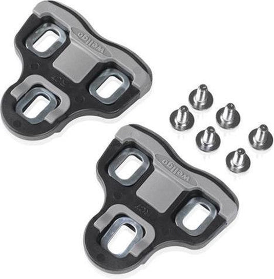 Xlc pd-x05 schoenplaatjes look keo pedalen - zonder speling - zwart