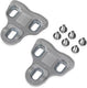 Xlc pd-x07 schoenplaatjes look keo pedalen - speling 9° - grijs