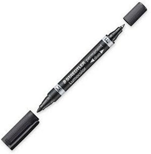 Staedtler permanente markeerstift lumocolor 348-9 zwart (10 stuks)