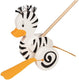 Goki stokroller - zebra-eend