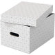 Esselte opbergdoos 628282 medium 19 l wit