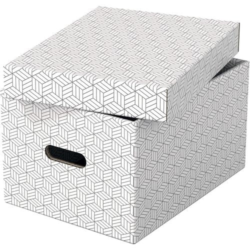 Esselte opbergdoos 628282 medium 19 l wit