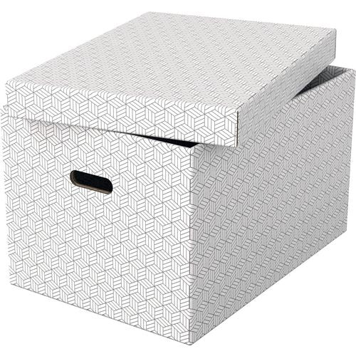 Esselte opbergdoos 628286 large 55 l wit