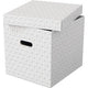 Opbergdoos esselte 628288 cube large 36 l wit