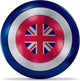 Marvel hasbro what if...? - legends premium role-play shield 's captain carter 60 cm replica - multicolours