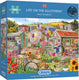 Gibsons - life on the allotment (door janice daughters) - 1000 stukjes 68×49cm (b×h) - legpuzzel voor volwassenen