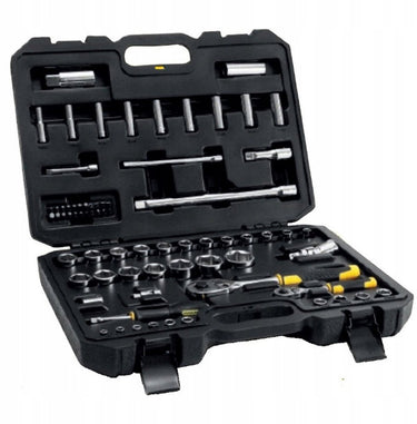 Stanley dopsleutelset 1 4 + 1 2 - 72 delig