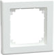 Schneider electric afdekraam - m-smart - 1-voudig - actief wit