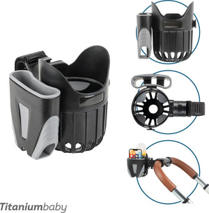 Titanium baby titaniumbaby universele telefoon en bekerhouder