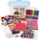 Creativ company hobbybox blauw met creatieve materialen, 1st.