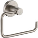 Plieger vigo wc rolhouder – toiletrolhouder zonder klep – met schroeven – 10 jaar garantie – geborsteld chroom